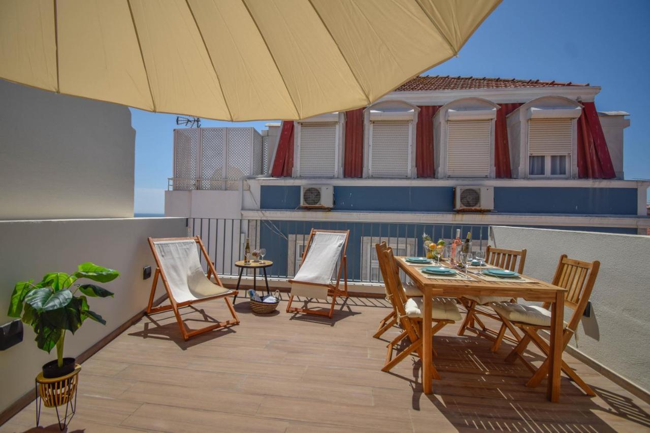 Central & Stylish 2 Bedroom Apartment W/ Balcony Cascais Exterior foto