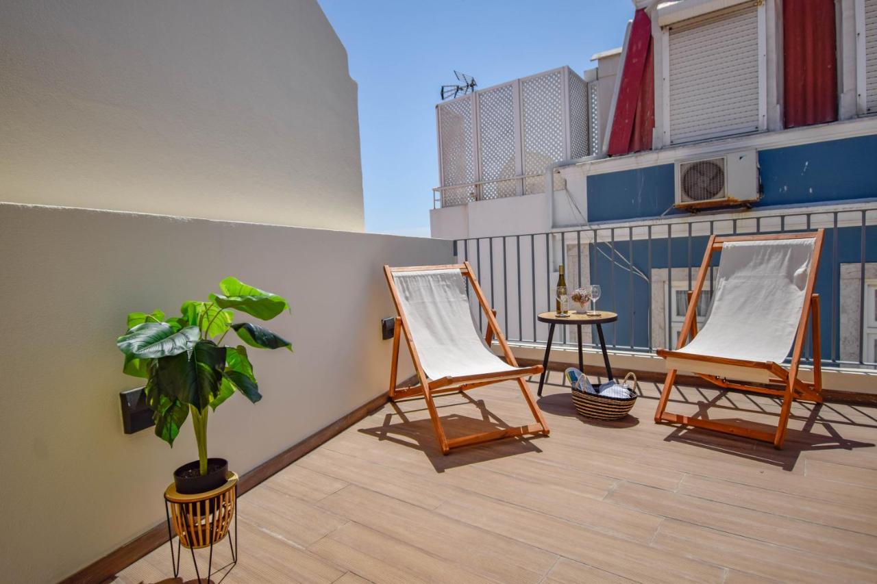 Central & Stylish 2 Bedroom Apartment W/ Balcony Cascais Exterior foto